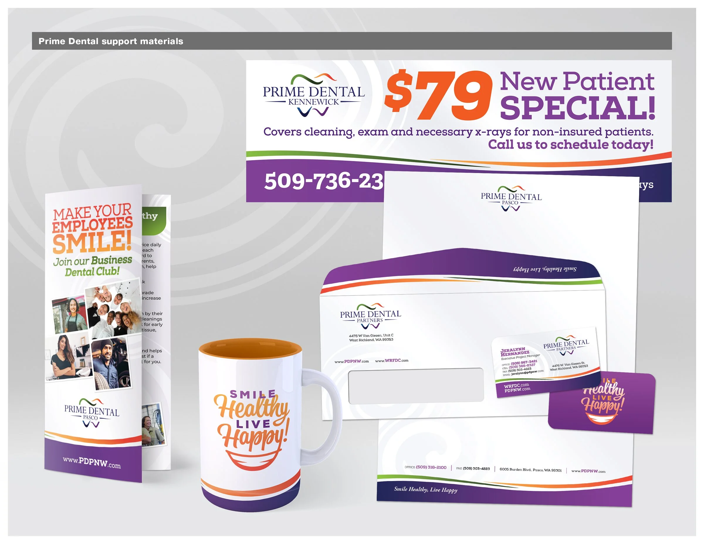 Prime Dental support materials