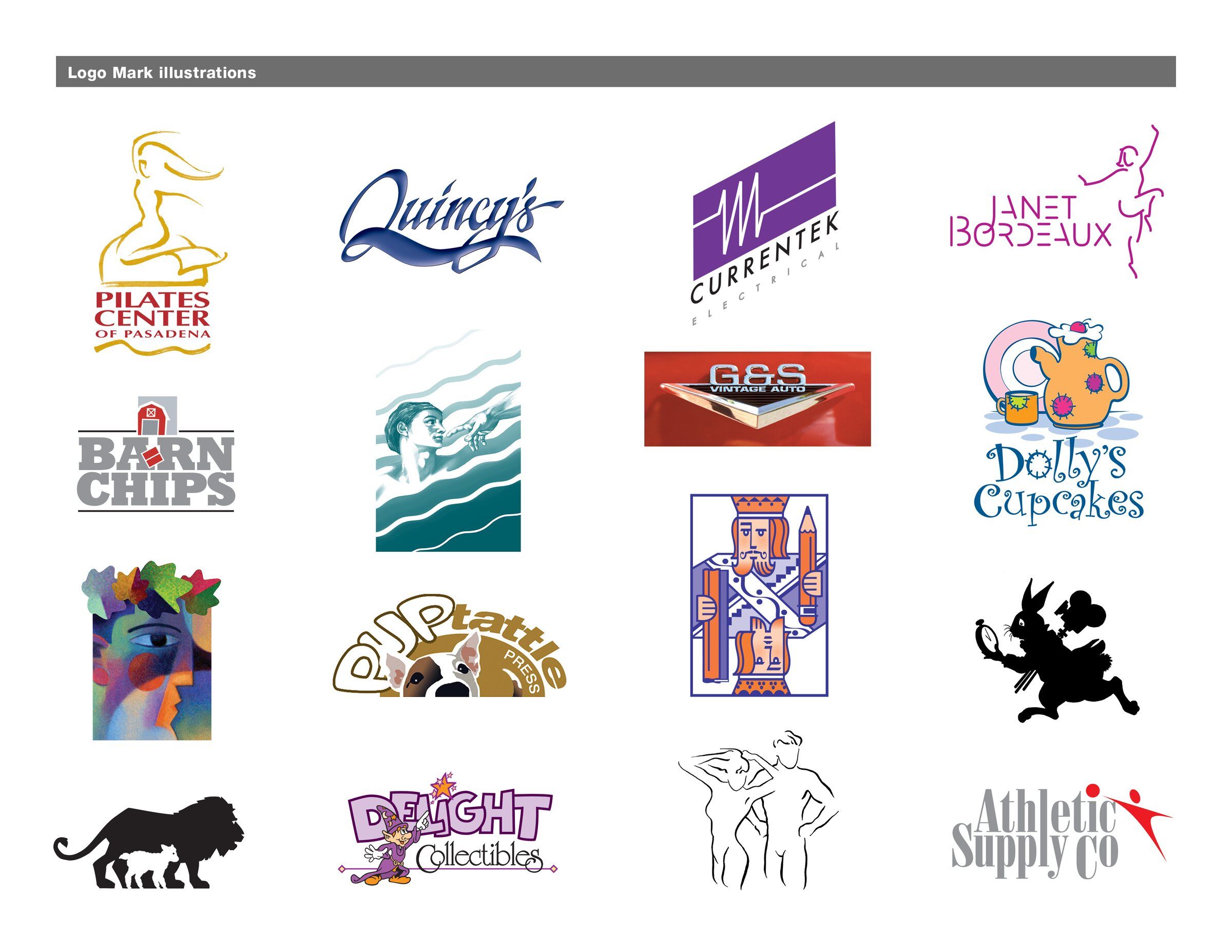 Logo mark illustrations